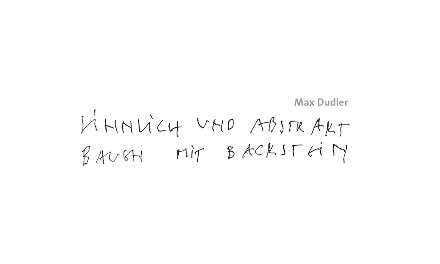 Zitat Max Dudler