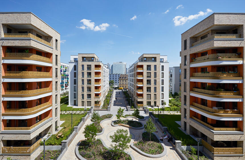 Wohnquartier Kleyerstraße in Frankfurt am Main