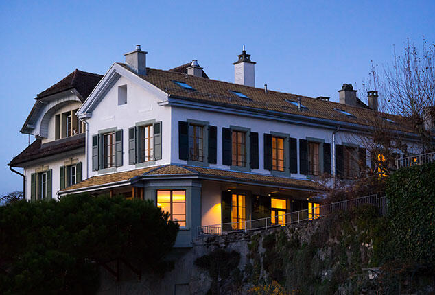 Dieses Dorfhaus aus dem 18. Jahrhundert gilt als letzter Wohnsitz des Malers und Bildhauers Gustave Courbet