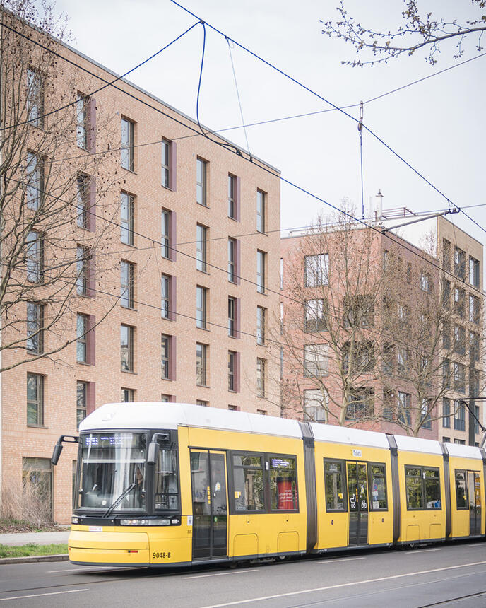 Geförderter Wohnungsbau in der Bernauer Straße 26 & 34 (Berlin, DE)
