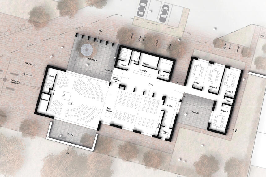 Josefzentrum – Neubau einer Kirche mit Gemeindezentrum