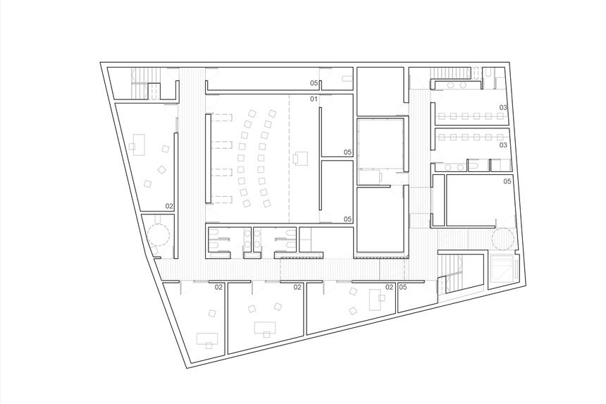 Auditorium Theatre in the old quarter of Illueca