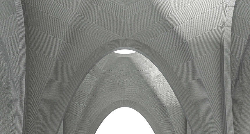 Intervention an der Potsdamer Garnisonkirche, 3D-Druck mit Ton