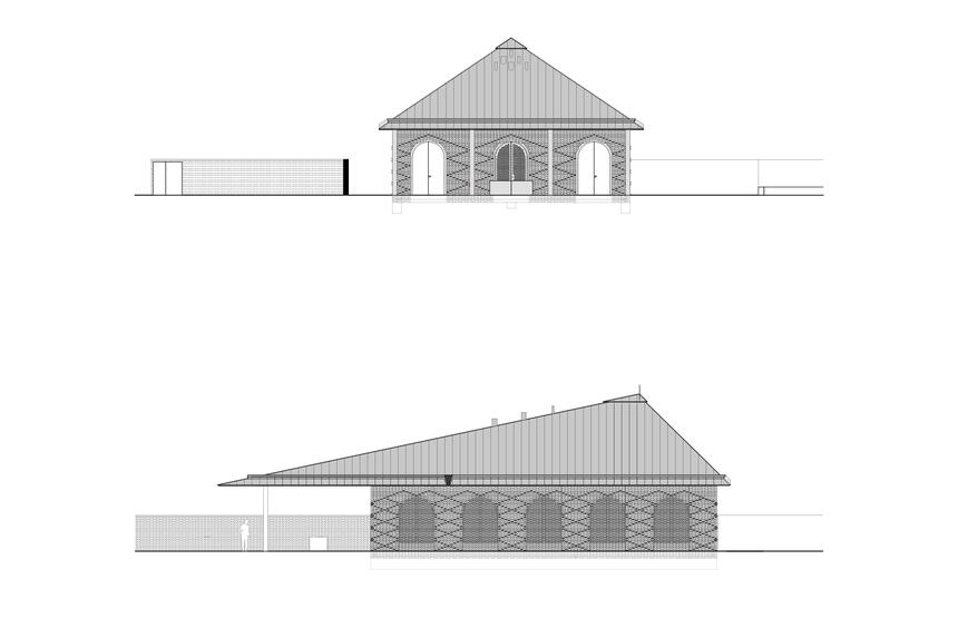 Muslimisches Wasch- und Gebetshaus Friedhof Finkenriek