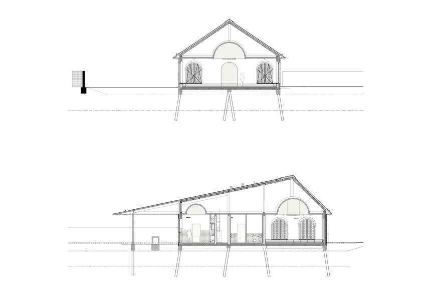 Muslimisches Wasch- und Gebetshaus Friedhof Finkenriek