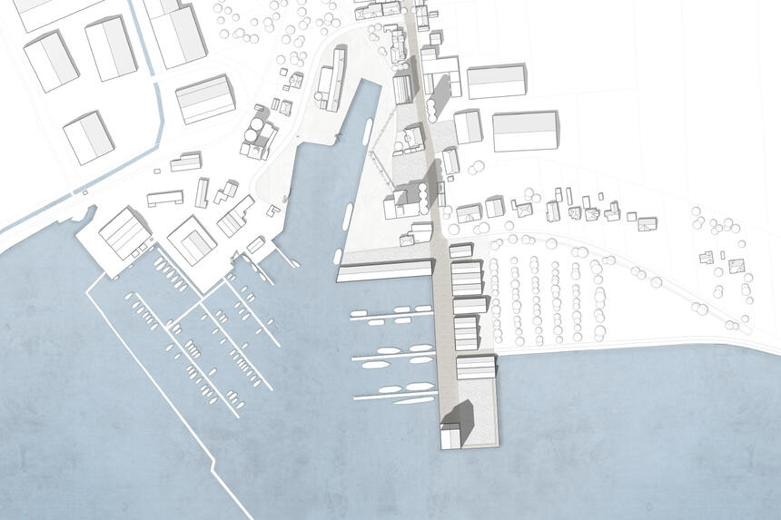 Lageplan – Hafen Burgstaaken