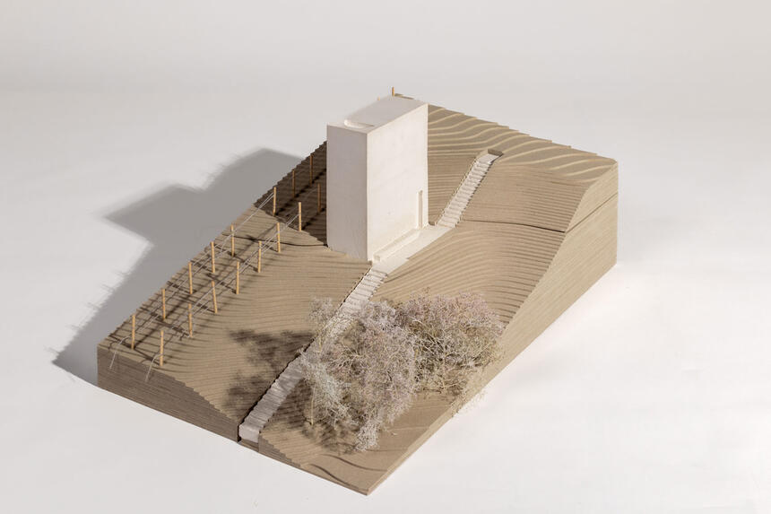 Modell: Kapelle am Kappelberg