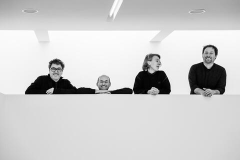 Büro LRO, Geschäftsführer v.l.n.r.: Marc Oei, Klaus Hildenbrand, Katja Pütter, Heiko Müller