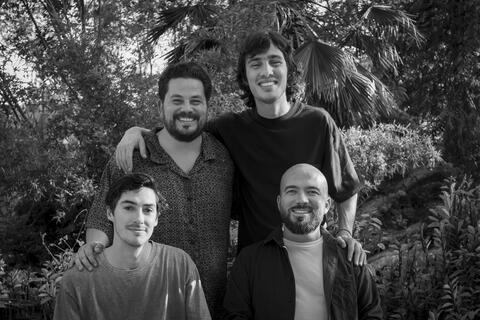 Portraits of the founders of the collective