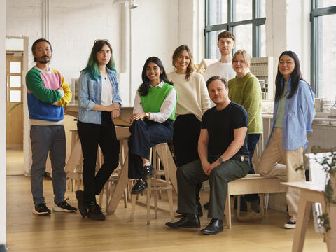 Photo of the Studio Weave team
