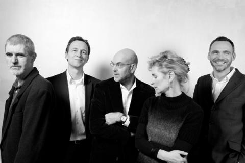 Von links nach rechts: Reinhard Scheithauer, Steffen Kühn, Prof. Johannes Kister, Prof. Susanne Gross, Eric Mertens