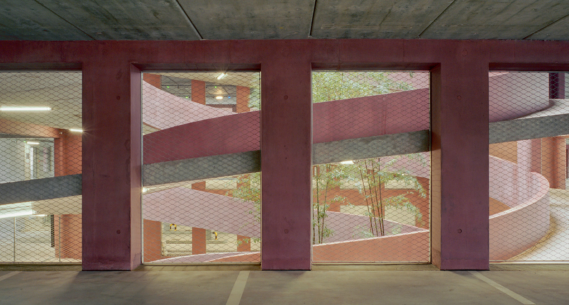 Public car park, office building & collective housing