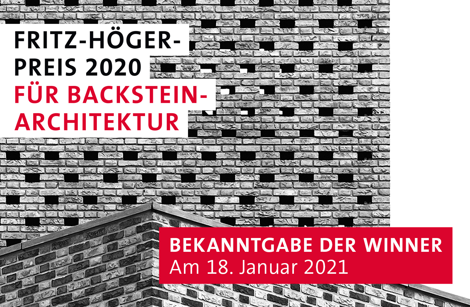 Preisverleihung Fritz Höger Preis 2020