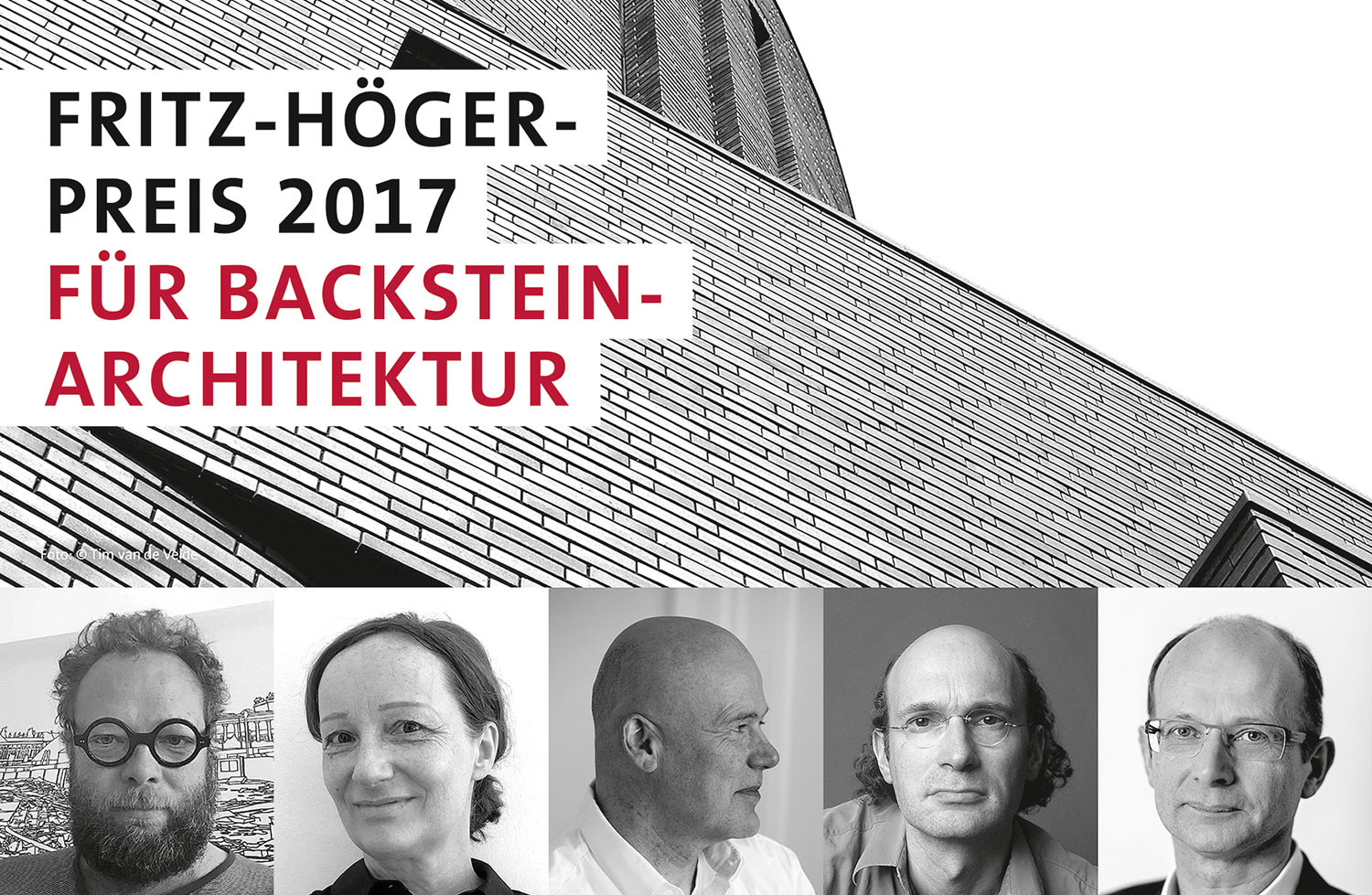 Die Jury für den Fritz-Höger-Preis 2017