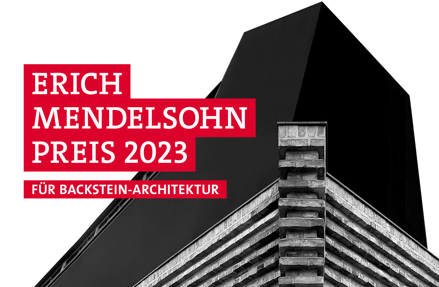 Keyvisiual Erich Mendelsohn Preis 2023