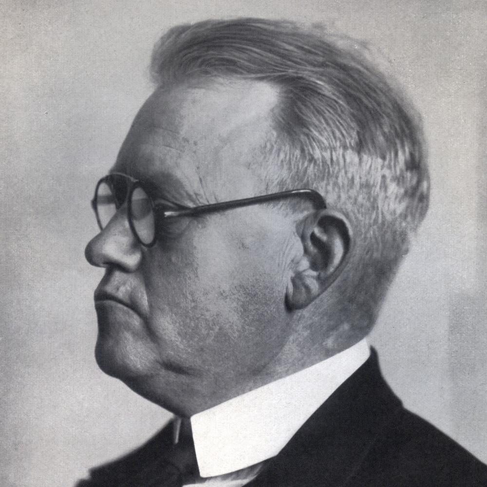 Porträt von Fritz Höger